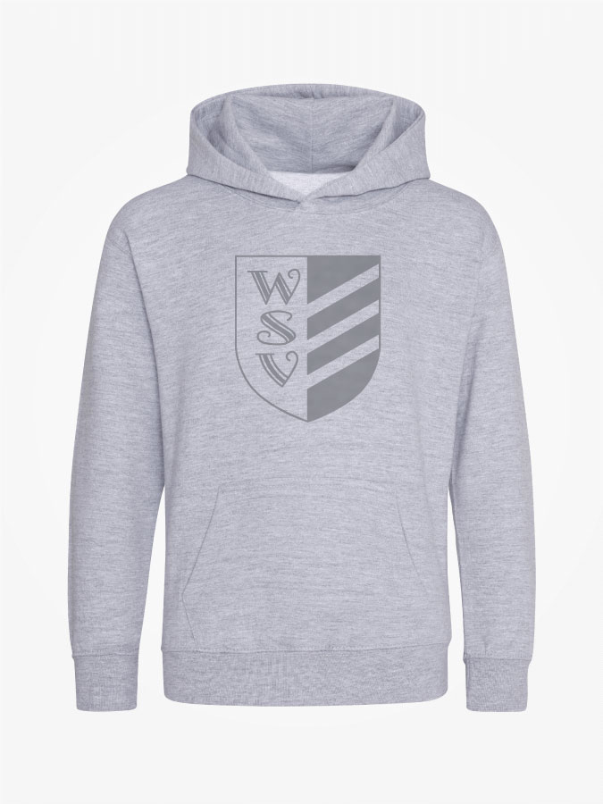 Hoodie All Grey Kids Unisex