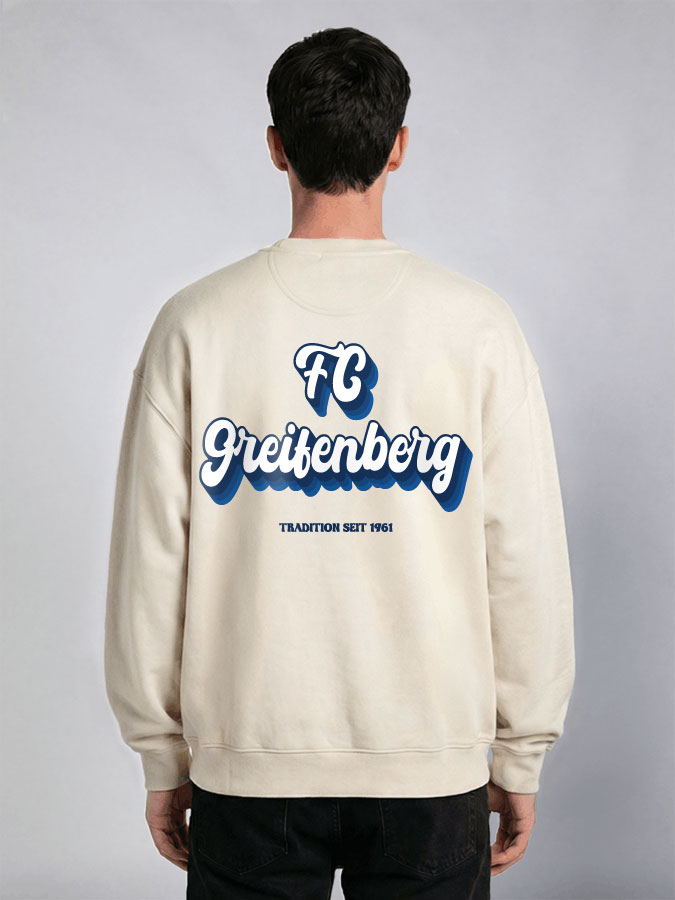 Oversized Sweater Vintage Herren