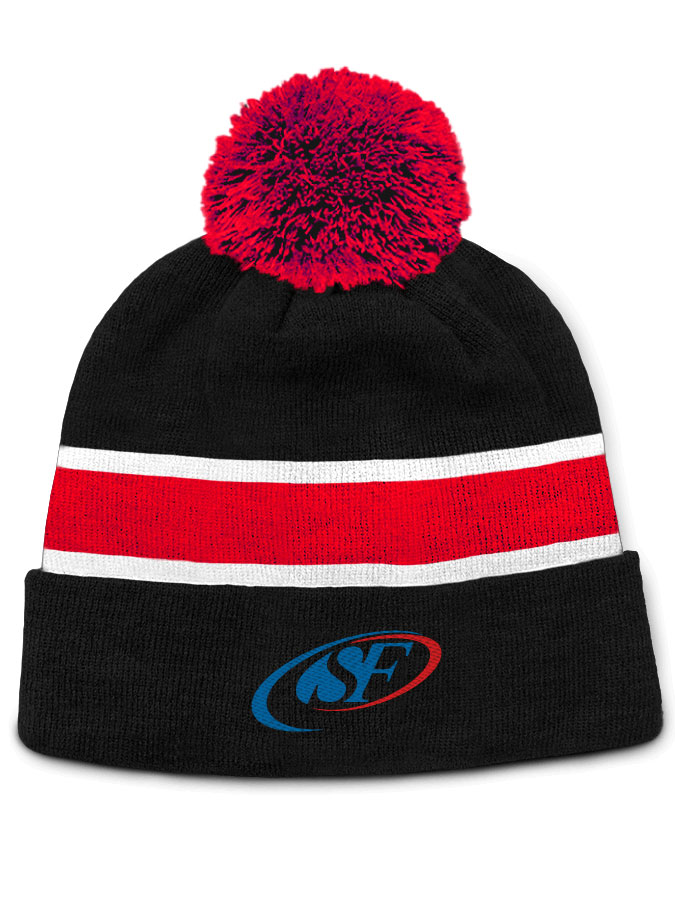 Bommelmütze Sticklogo