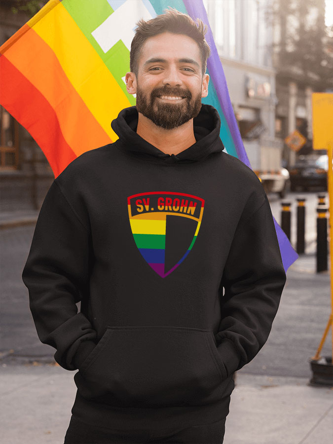 Hoodie Rainbow Herren