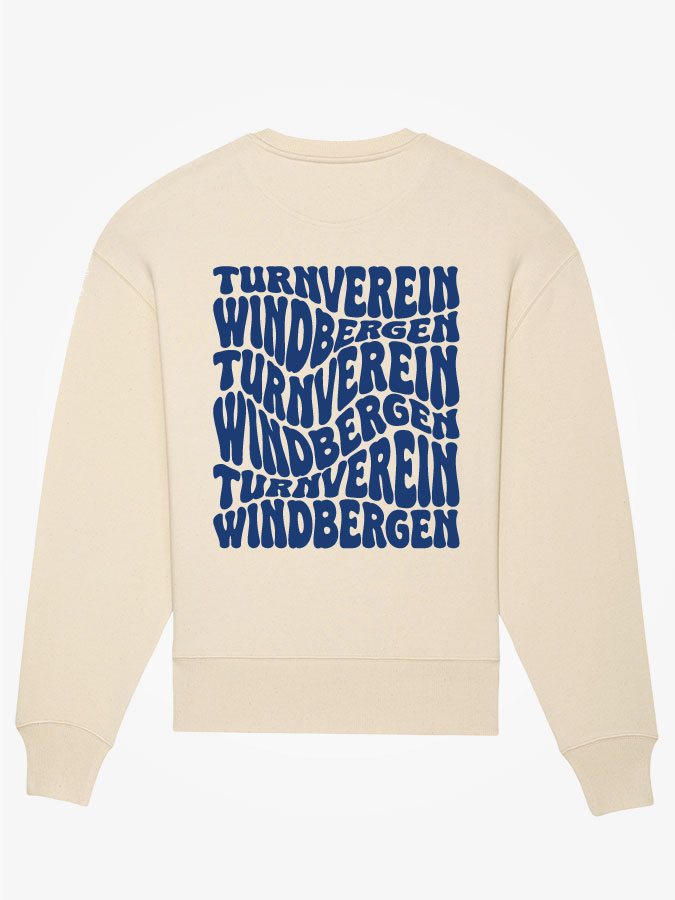 Oversized Sweater Wavy Herren