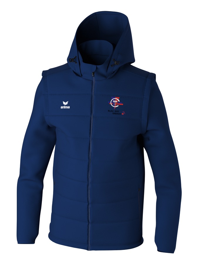 Erima Team Jacke mit abnehmbaren Ärmeln