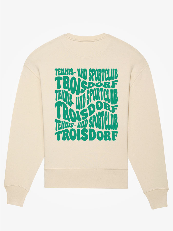 Sweatshirt Oversized Wavy Herren
