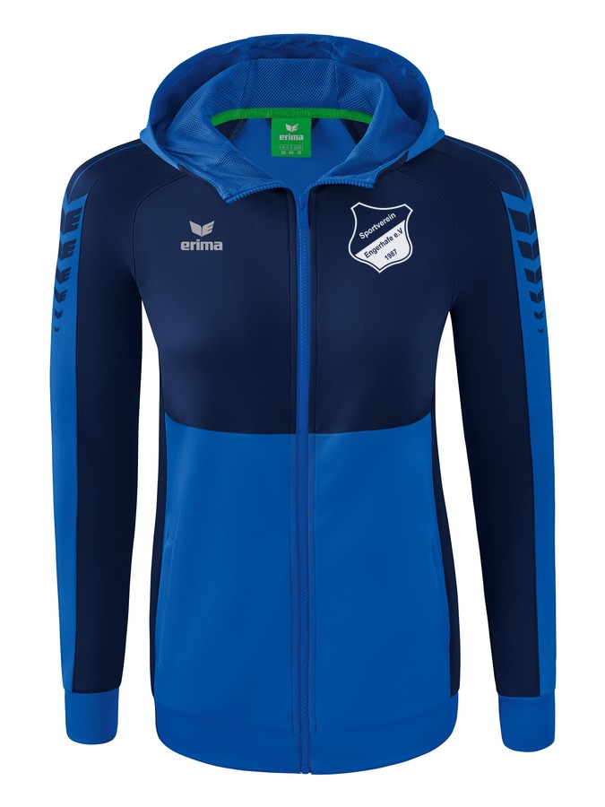 Erima Six Wings Trainingsjacke mit Kapuze Damen