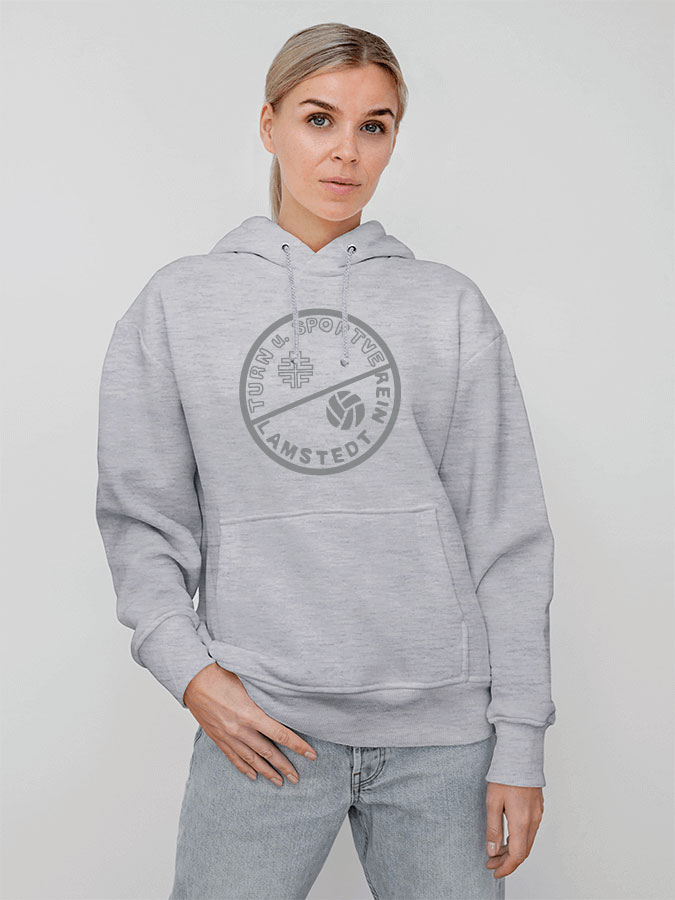 Hoodie All Grey Damen