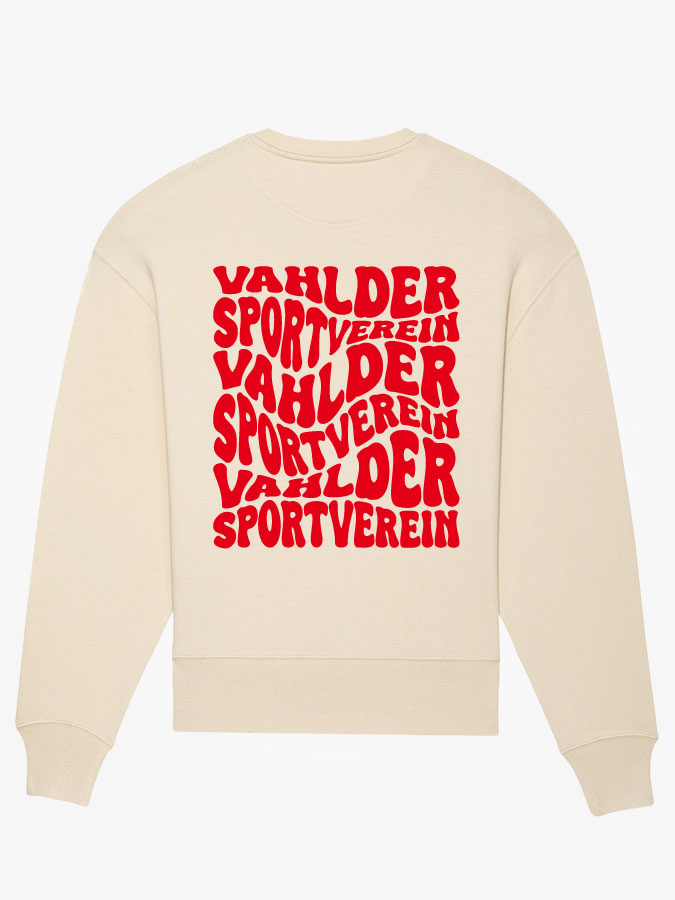 Sweatshirt Oversized Wavy Herren