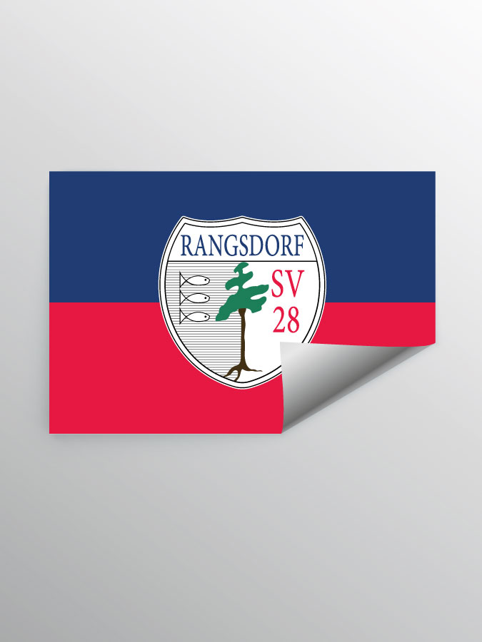 Aufkleber DIN A7 Logo