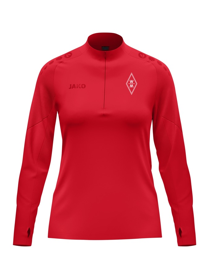 Jako Ziptop Light Flow Damen