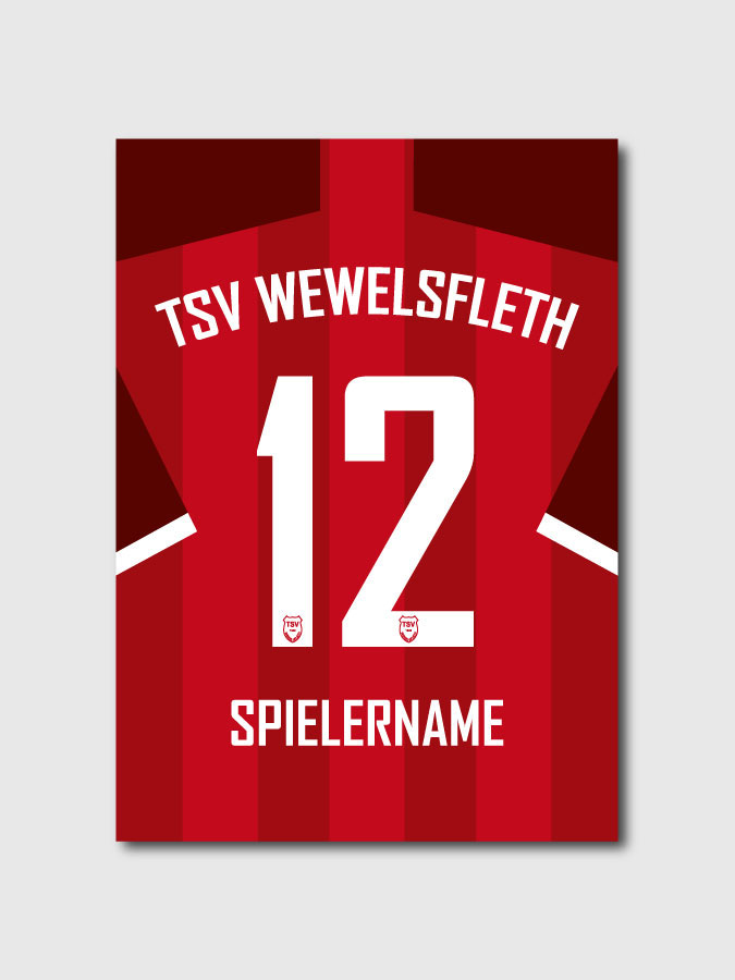 Wandposter Jersey