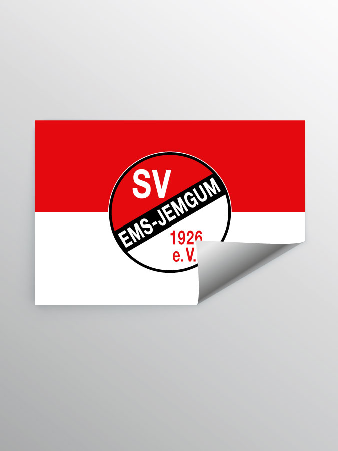 Aufkleber DIN A7 Logo