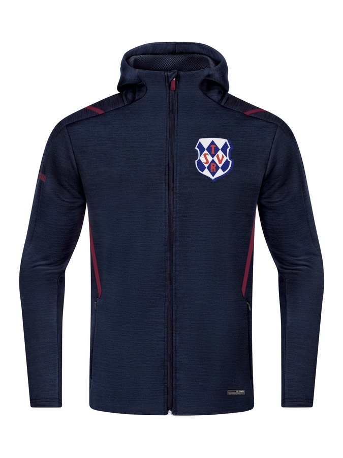 Jako Freizeitjacke Challenge mit Kapuze