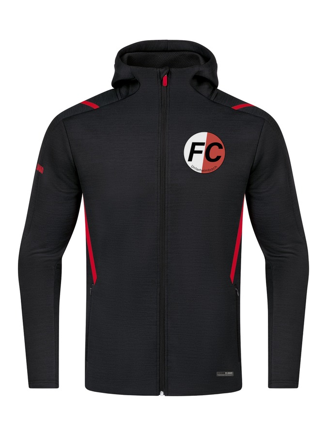 Jako Freizeitjacke Challenge mit Kapuze