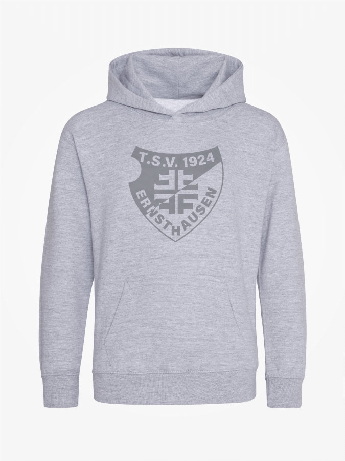 Hoodie All Grey Kids Unisex