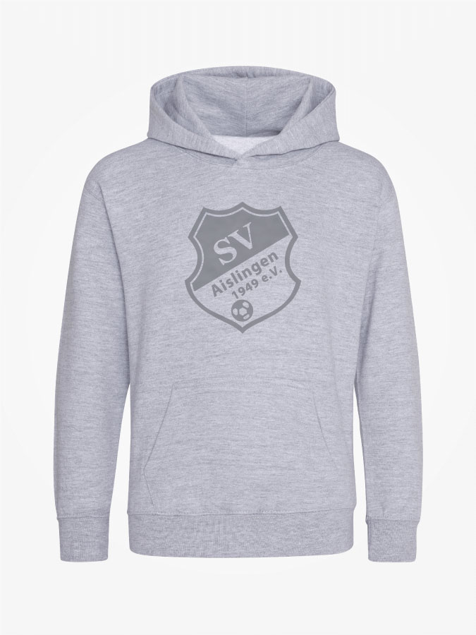 Hoodie All Grey Kids Unisex