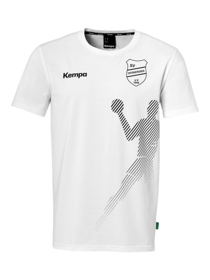 Kempa T-Shirt Black & White