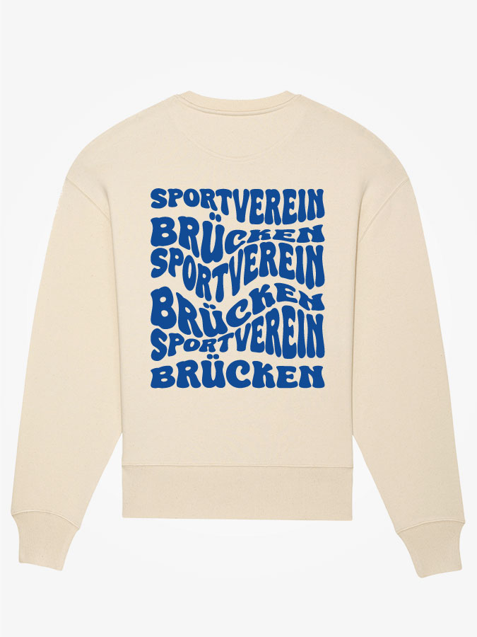 Oversized Sweater Wavy Herren