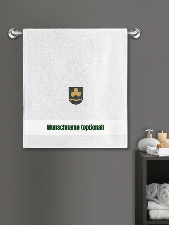 Badehandtuch Team Sticklogo