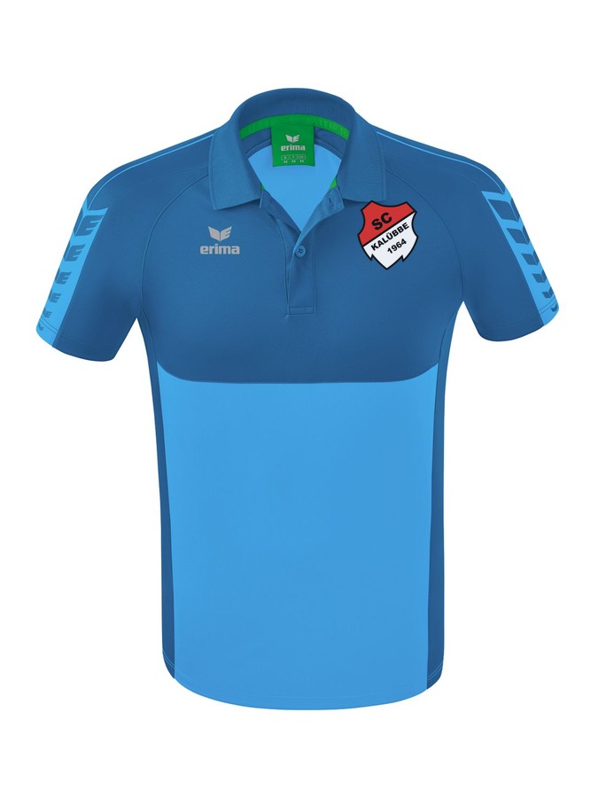 Hellblau-Dunkelblau-Weiß