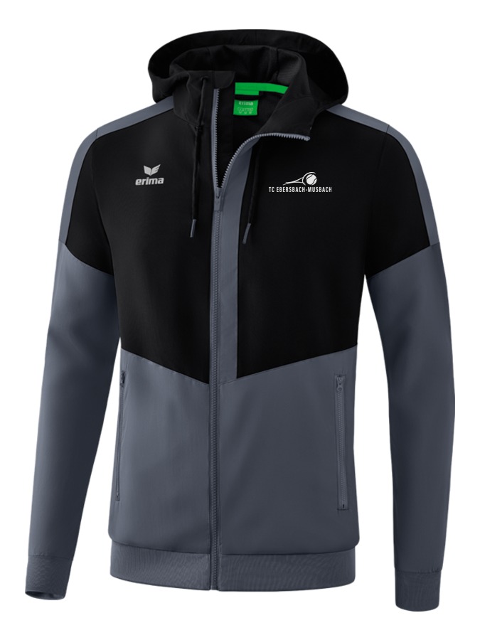 Erima Squad Tracktop Jacke mit Kapuze