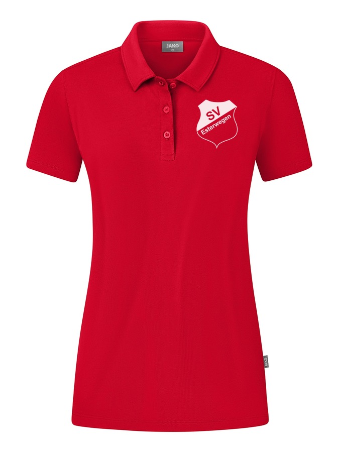 Jako Poloshirt Organic Stretch Damen
