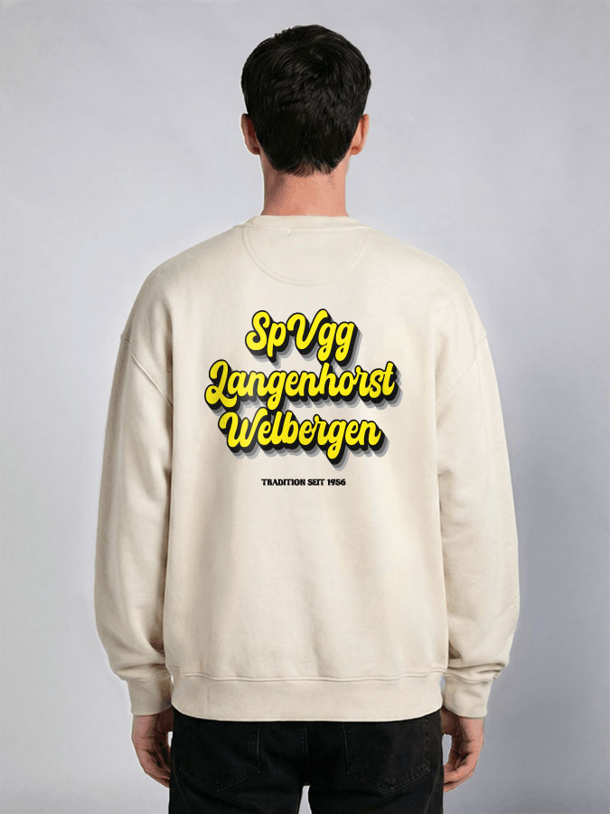 Oversized Sweater Vintage Herren