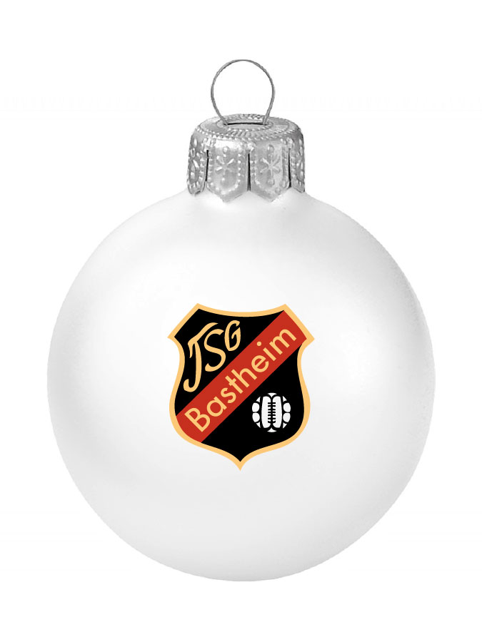 Weihnachtskugel Logo 8cm