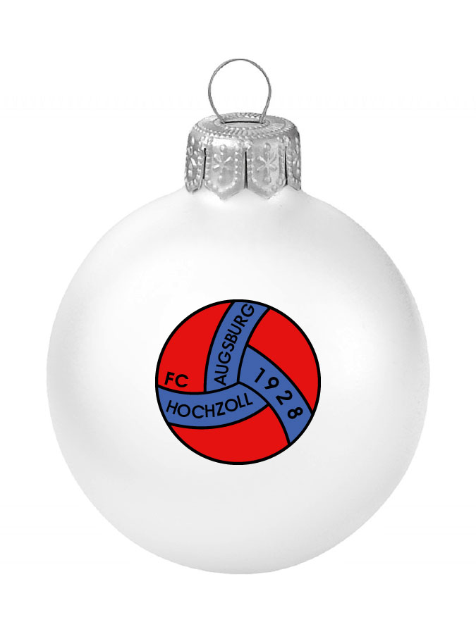 Weihnachtskugel Logo 8cm