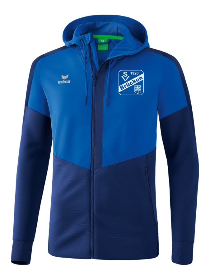 Erima Squad Trainingsjacke mit Kapuze