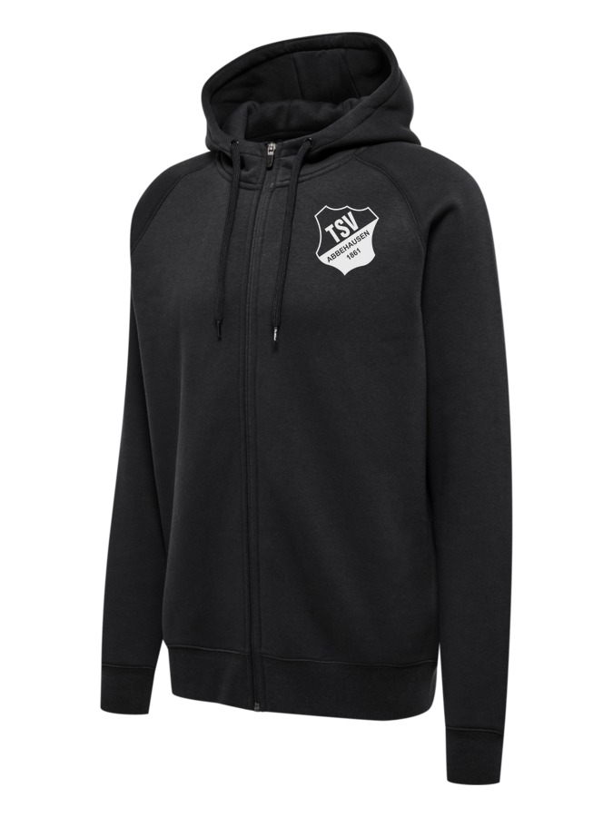 Hummel Red Heavy Zip Hoodie