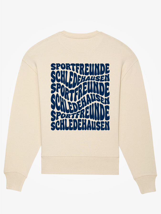 Oversized Sweater Wavy Herren