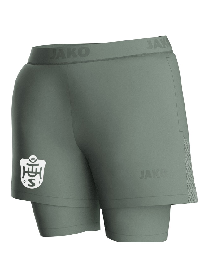 Jako 2-in-1-Short Power Damen