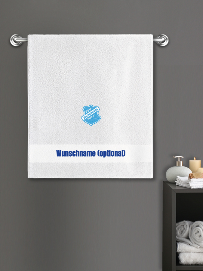 Badehandtuch Team Sticklogo