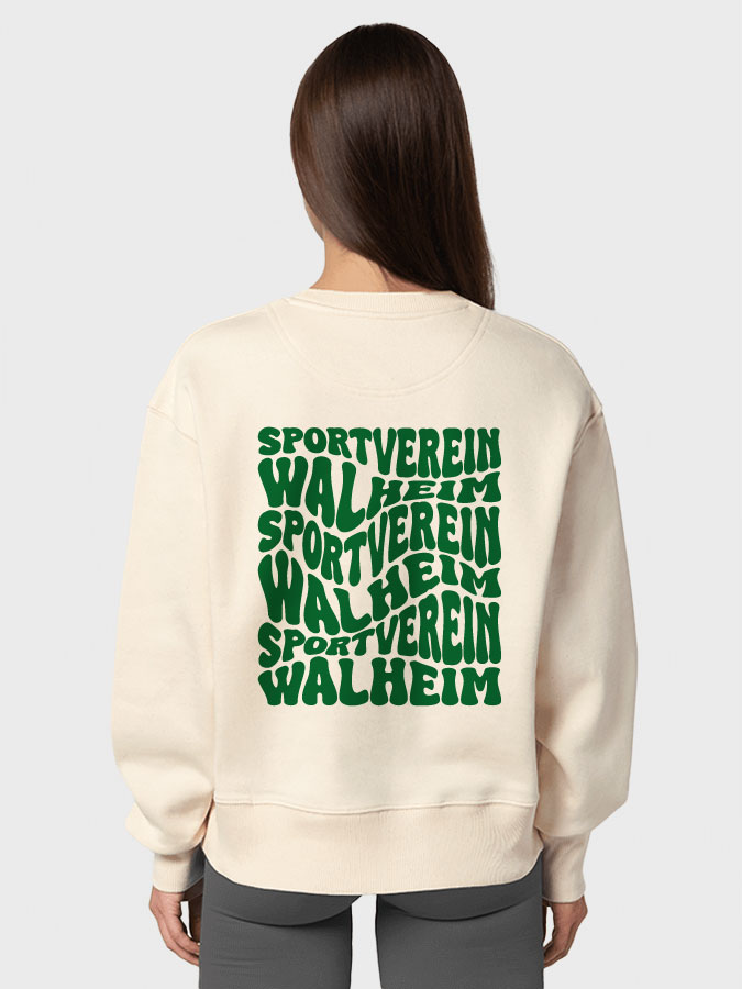 Sweatshirt Oversized Wavy Unisex