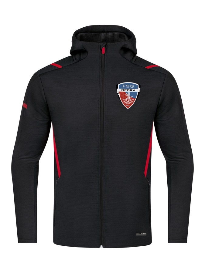 Jako Freizeitjacke Challenge mit Kapuze