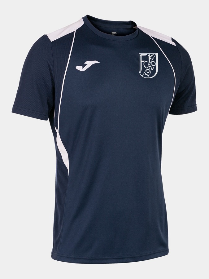 Navy-Silber-Weiß