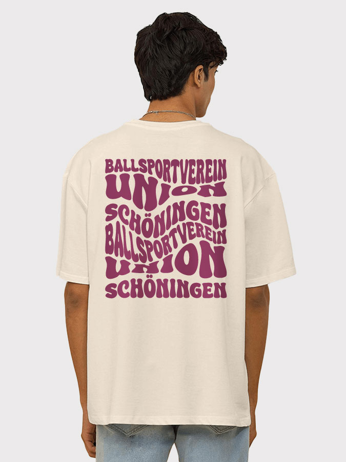 Oversized Shirt Wavy Herren