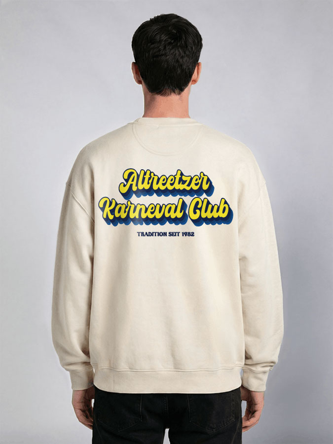 Oversized Sweater Vintage Herren