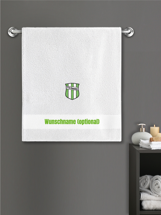 Badehandtuch Team Sticklogo