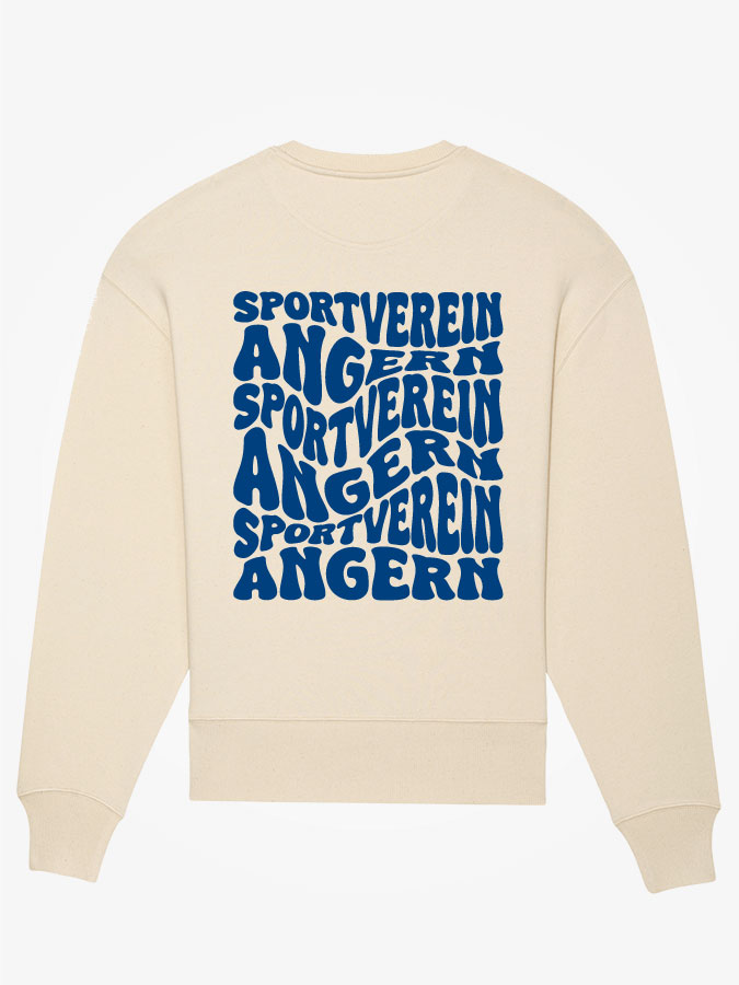 Sweatshirt Oversized Wavy Herren