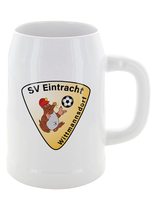 Bierkrug 0,5l Logo
