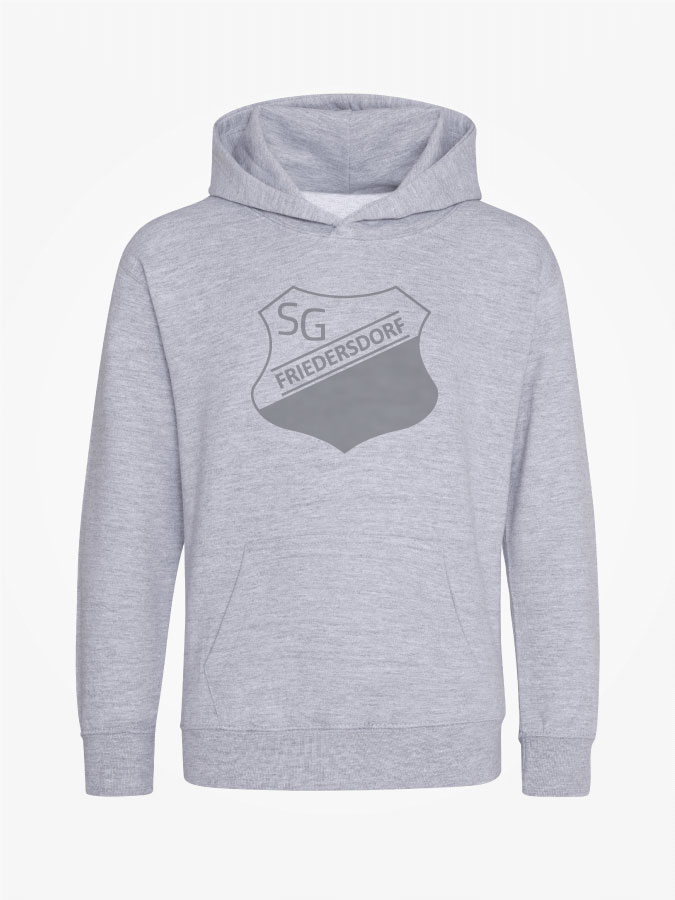 Hoodie All Grey Kids Unisex
