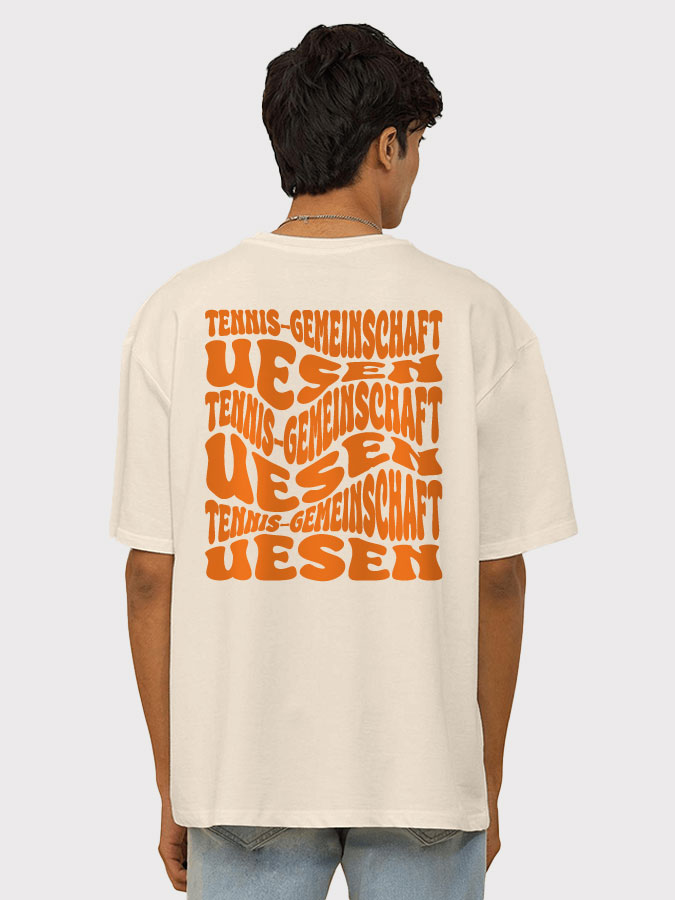 Oversized Shirt Wavy Herren