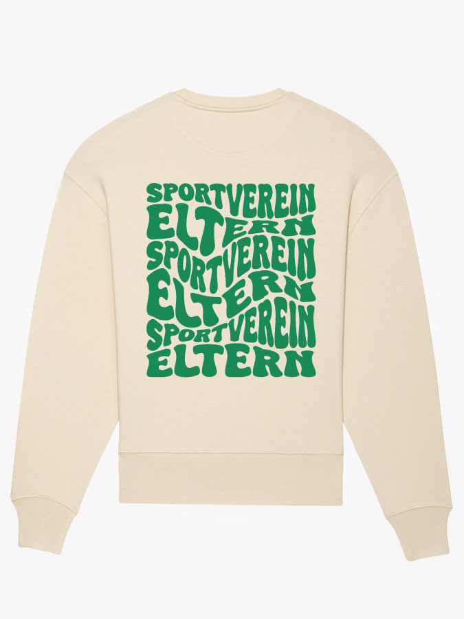 Oversized Sweater Wavy Herren