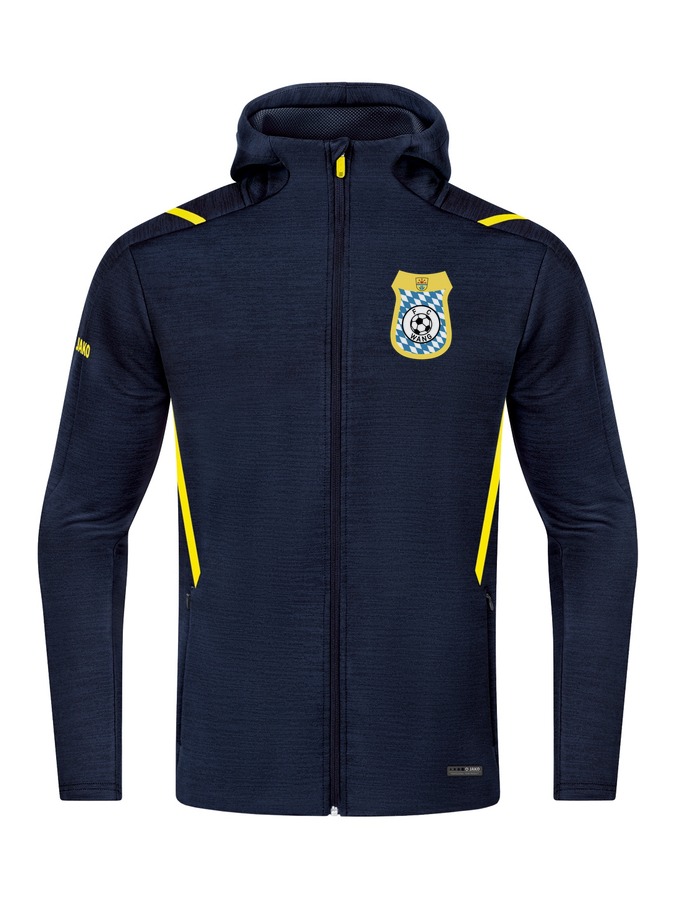 Jako Freizeitjacke Challenge mit Kapuze