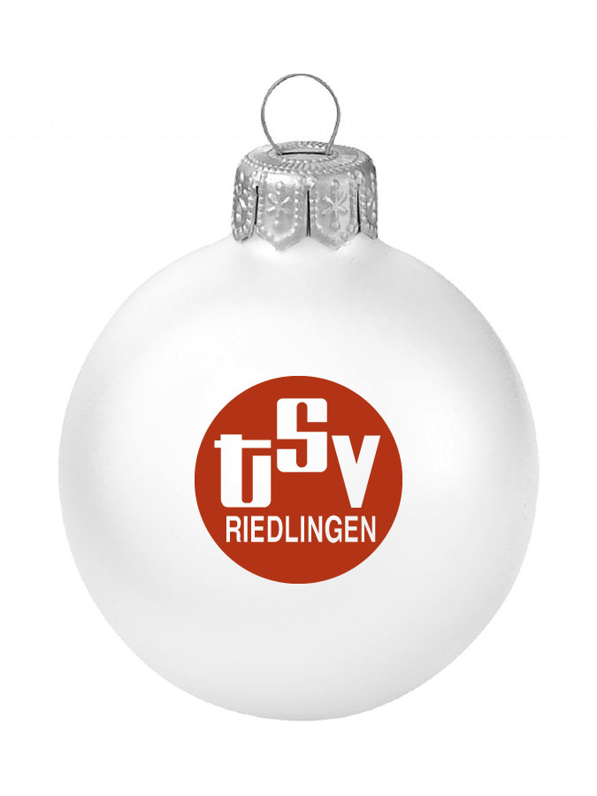 Weihnachtskugel Logo 8cm