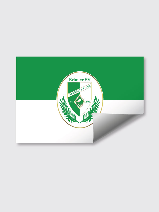 Aufkleber DIN A7 Logo