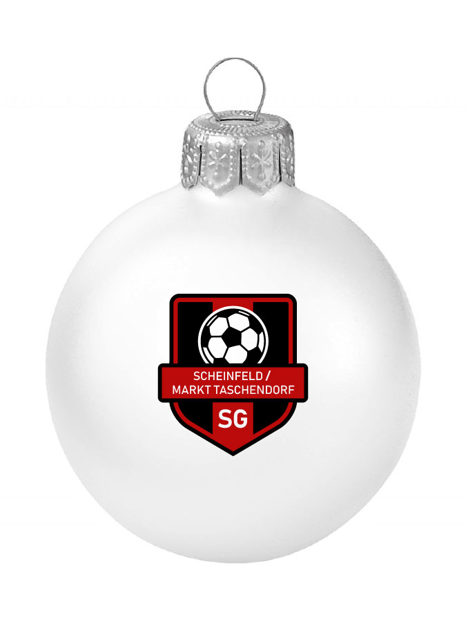 Weihnachtskugel Logo 8cm