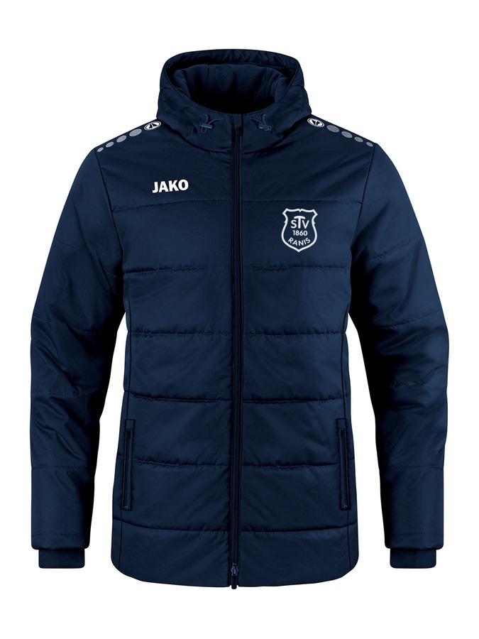 Jako Coachjacke Team mit Kapuze