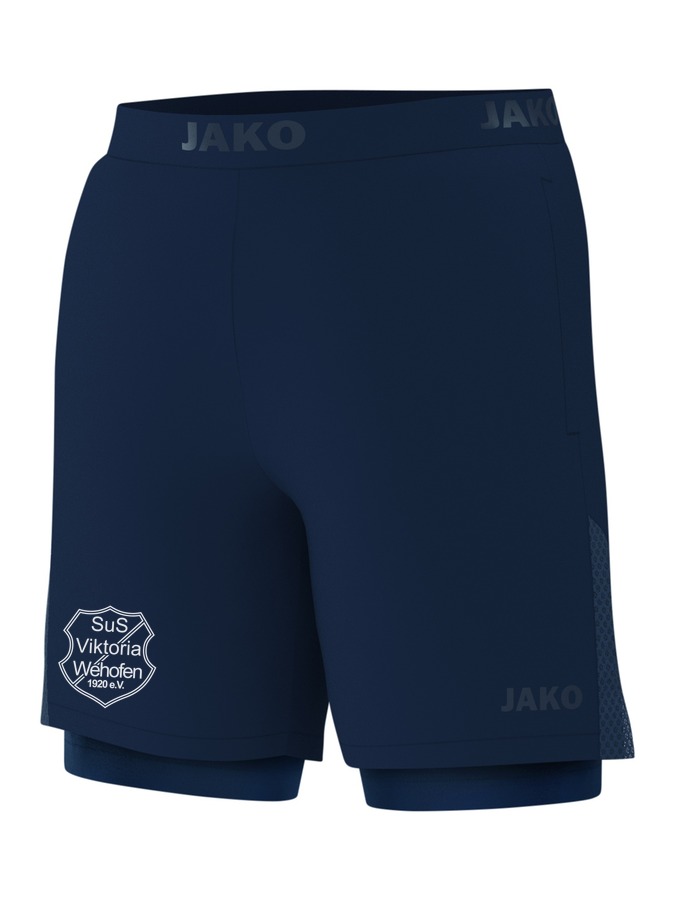 Jako 2-in-1-Short Power