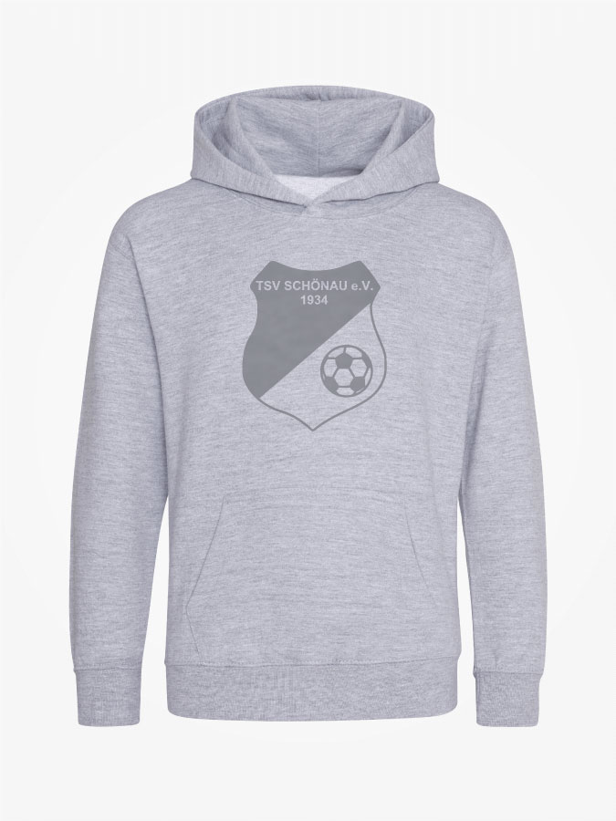 Hoodie All Grey Kids Unisex